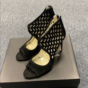 Black Suede shoes worn only once!